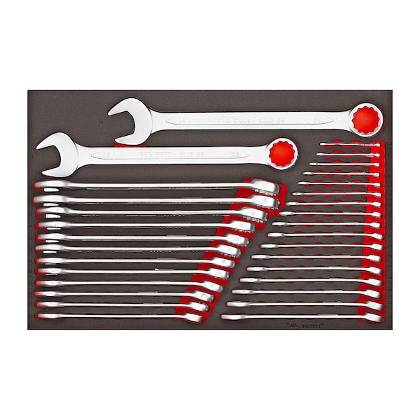 Teng Tools TTESP31 - 31 Piece Metric Combination Wrench Set in EVA TTESP31 - main